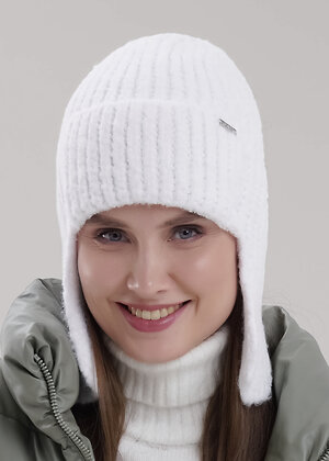 CLEVER Шапка 556299 454321фэш флис молочный