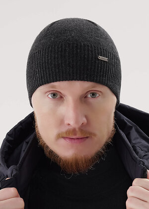 CLEVER Шапка 556383 454416аш меланж т.серый