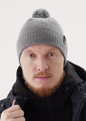 CLEVER Шапка 556431 454433аш меланж серый