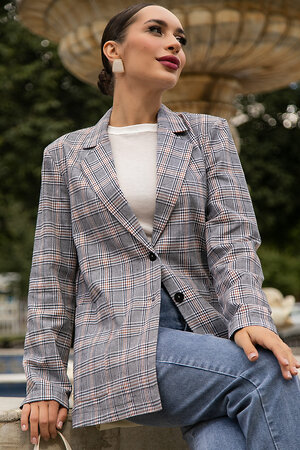 LT Collection Жакет 556546 Б14110-33М Серо-бежевый
