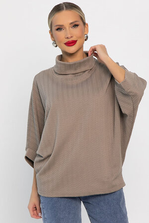 LT Collection Блуза 556560 Б14199-12М Коричневый