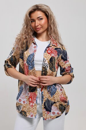 Натали Рубашка 556583 53036 голубой