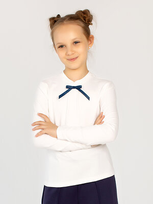 Fleurtex Блузка 556768 дк345 Молочный