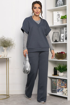LT Collection Костюм 557326 К14251-5М серо-синий