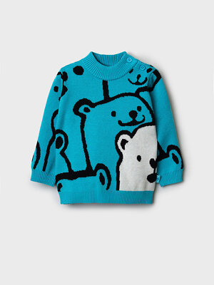 PLAYTODAY Свитер 557479 32513043 бирюзовый