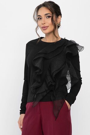LT Collection Блуза 557668 Б14224-5М черный