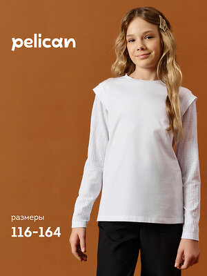 PELICAN Джемпер 558125 GFJ7202 Белый