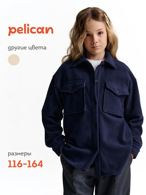 PELICAN Куртка 558247 GFCQ7217 Темно-синий