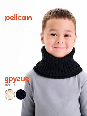 PELICAN Шарф 558278 UKFX3385//4 Черный