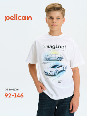PELICAN Футболка 558282 BFT3377/5 Белый