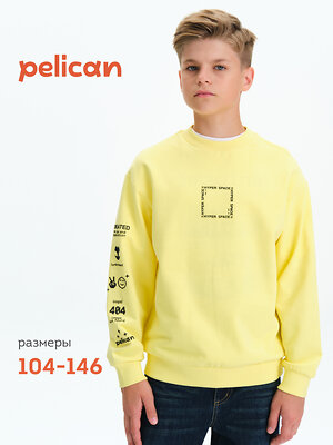 PELICAN Толстовка 558290 BFN3377 Ванильный