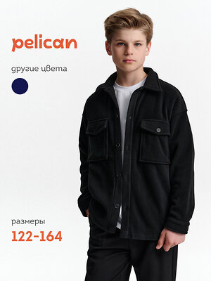 PELICAN Куртка 558292 BFCQ7042 Черный