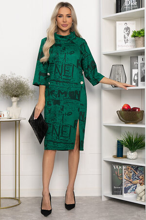 LT Collection Платье 558450 П14295-18М зеленый