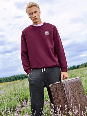 MARK FORMELLE Свитшот 558514 121939 бордо