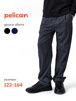 PELICAN Брюки 558577 BWP7123 Серый