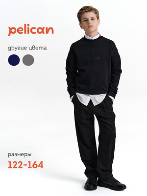 PELICAN Брюки 558578 BWP7123 Черный