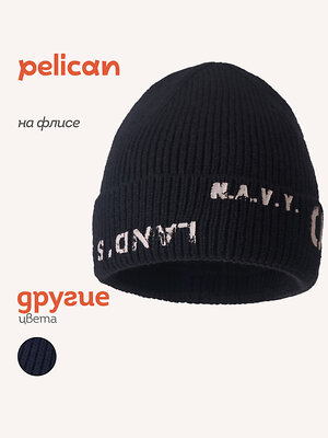 PELICAN Шапка 558594 UKQX3385/3/1 Черный