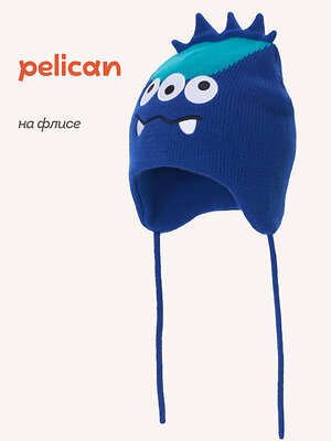 PELICAN Шапка 558596 UKQX3385/5 Синий