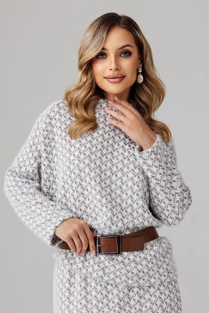 RISE Блузка 559297 4300/13 Кофейный, молочный