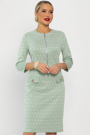 LT Collection Платье 559849 П13667-19М зеленый