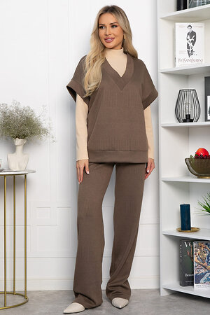 LT Collection Костюм 559857 К14250-5М коричневый