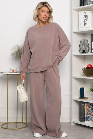 LT Collection Костюм 560040 К14346-5М бежево-розовый