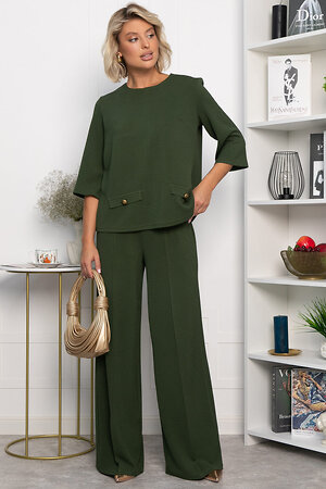 LT Collection Костюм 560062 К14342-10М зеленый