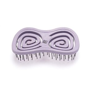 Dewal Beauty Щетка массажная с нейлоновым штифтом / Eco-Friendly DBEF35-Violet, бабочка, фиолетовый 560365 19223 