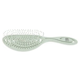 Dewal Beauty Щетка для волос продувная с нейлоновым штифтом / Eco-Friendly Mint, улитка, ментоловый 560399 21135 