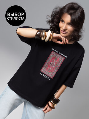 CHARUTTI Футболка 560503 11602 Черный