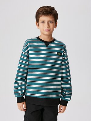 Acoola Джемпер 561764 20110170175 зеленая полоска