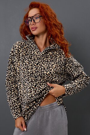Lika Dress Толстовка 561991 10235 Леопард