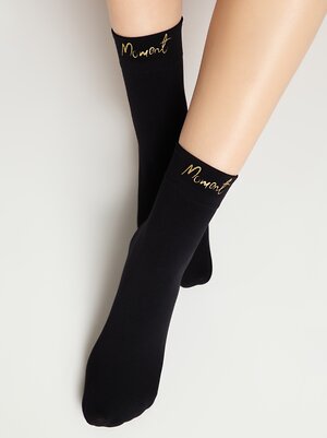 Conte elegant Носки 562438 FANTASY 24С-6СП gold-nero
