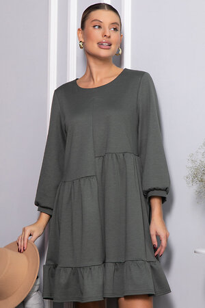 LT Collection Платье 562546 П14412-8М хаки