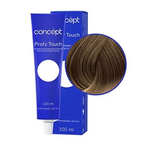 Concept Profy Touch 6.1 Профессиональный крем-краситель для волос, пепельно-русый, 100 мл 562952 18993 