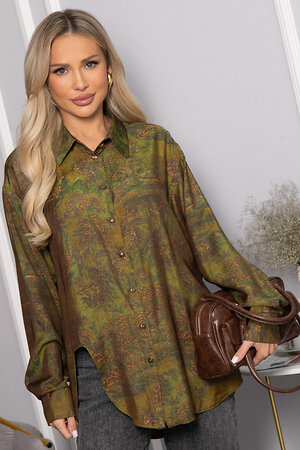 LT Collection Блуза 563082 Б14434-5М хаки