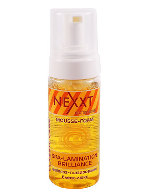 Nexxt Мусс-пенка для объема и экстрасильной фиксации волос / Spa-Lamination Brilliance, 150 мл 563220 8261 