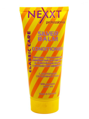 Nexxt Бальзам-кондиционер серебристый для светлых и осветленных волос с антижелтым эффектом, 200 мл 563223 7141 