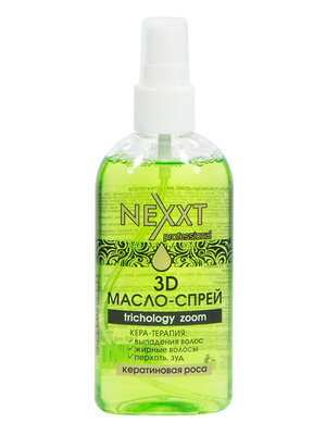Nexxt Масло-спрей кера-терапия от выпадения, жирности и перхоти «Кератиновая роса», 120 мл 563225 14098 
