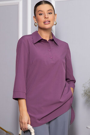 LT Collection Блуза 563393 Б14465-3М фиолетовый