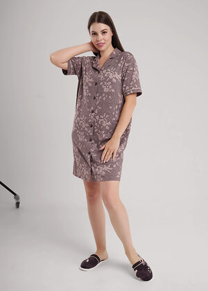 CLEVER Платье 563890 LDR15-1181/1 кофейный/коричневый