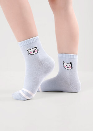 CLEVER Носки 563930 В1001 16-18,18-20 джинсовый
