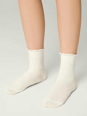 CONTE-KIDS Носки 564147 TIP-TOP (без резинки) 25С-30СП молочный