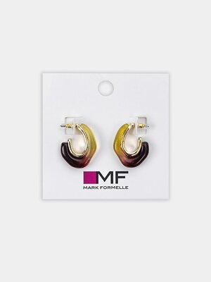 MARK FORMELLE Серьги 564277 QBGR23040139-W золото +радуга