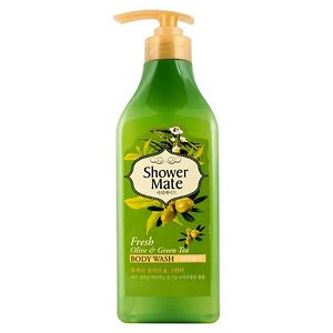 KeraSys Гель для душа оливки и зелёный чай / Shower Mate Fresh Olive & Green Tea, 550 мл 564321 10242 