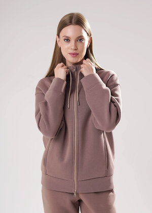 CLEVER Куртка 564459 LJ15-106 кофейный
