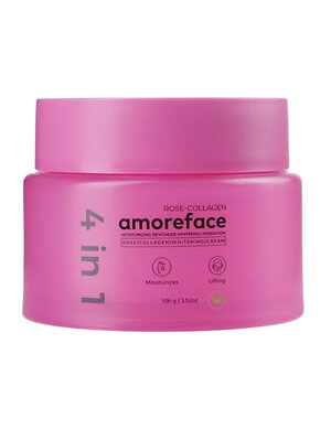 Amoreface Крем для лица 4 в 1 с коллагеном и экстрактом розы / Rose-Collagen Whitening Cream, 100 г 564546 28071 