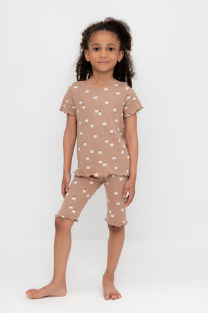 CROCKID Пижама 564960 К 1632 беж, колокольчики