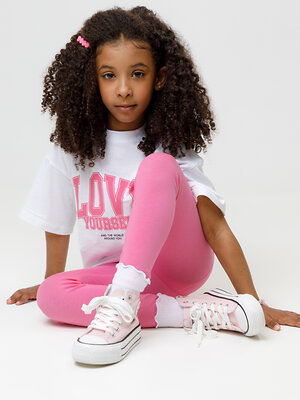 CROCKID Брюки 565035 МП 4074 неоновый розовый