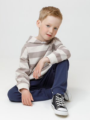 CROCKID Брюки 565044 МП 400882-2уп серый, темно-синий